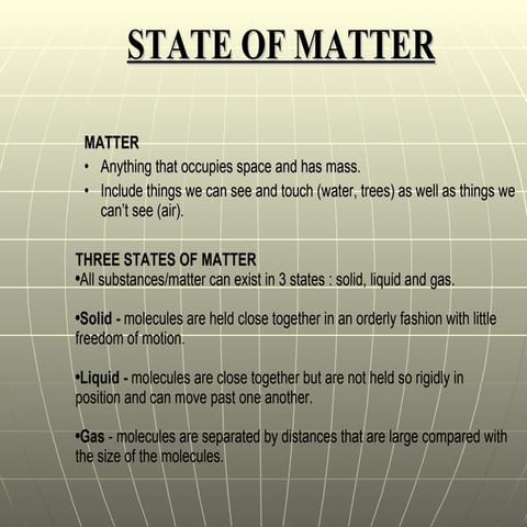 State Of Matter