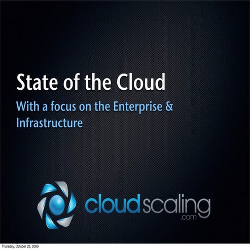 State Of The Cloud - Lightning Talk