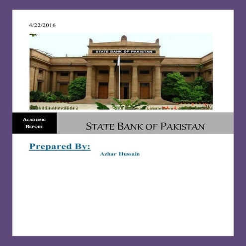 State bank of pakistan