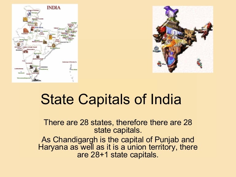 State capitals of India