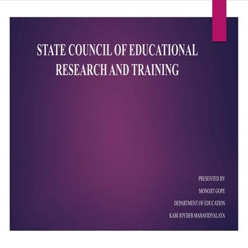 STATE COUNCIL OF EDUCATIONAL RESEARCH AND TRAINING.pptx