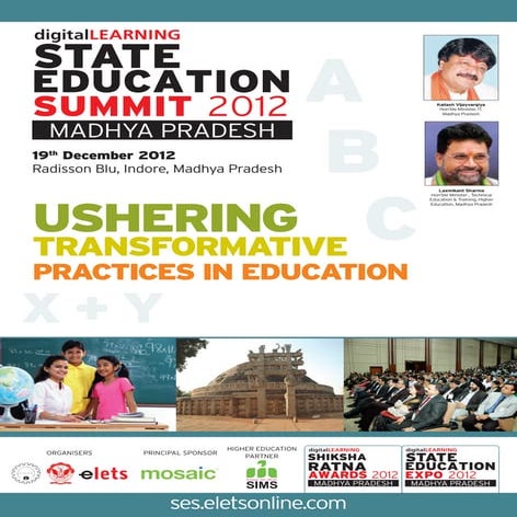 State edu. summit, indore
