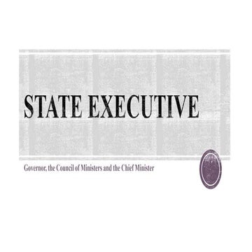 State executive