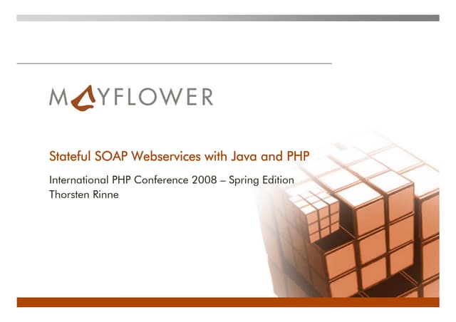 Stateful SOAP Webservices