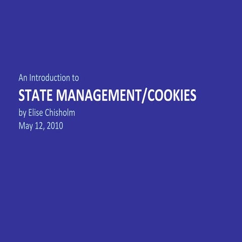 MCDM State Management