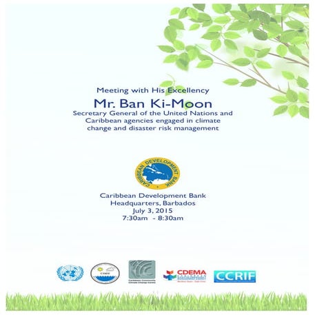 Statements by Caribbean Climate Change Agencies