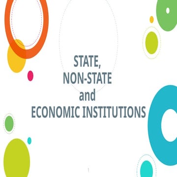 UCSP_Q2_WEEK 1_Forms and Functions of State and Non-state Institutions.pptx