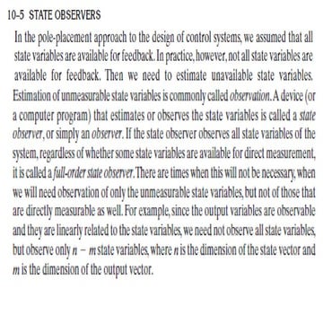 observer based state feedback controller design in Matlab (Simulink ...