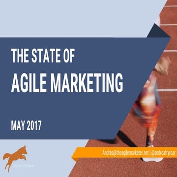 The State of Agile Marketing