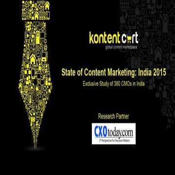 State of Content Marketing in India 2015