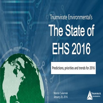 The State of the EHS Industry 