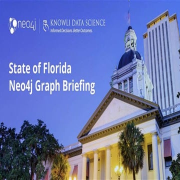 State of Florida Neo4J Graph Briefing - Keynote