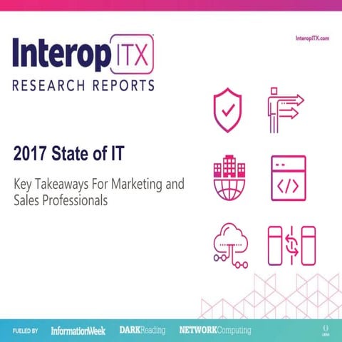 State of IT - Takeaways for Sales & Marketing Professionals