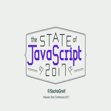 The State of JavaScript 2017 | PPT