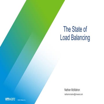 State of Load Balancing 2020
