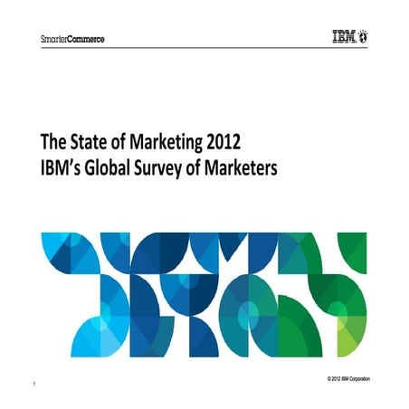 The State of Marketing 2012