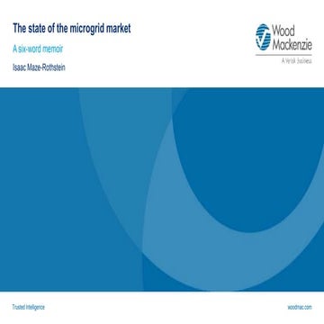 The State of the US Microgrid Market