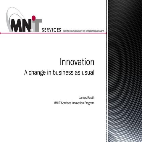 State of mn innovation program 