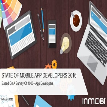 State of mobile mobile developers:ecosystem and marketing mix