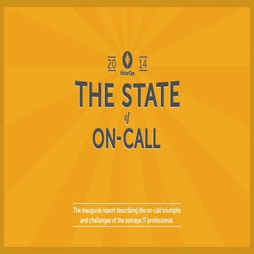 State of on call report 2014