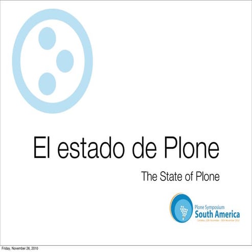 El estado de Plone