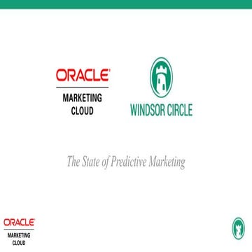 The State of Predictive Marketing