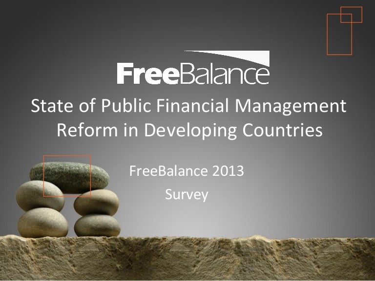 State Of Public Financial Management Reform In Developing Countries