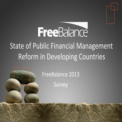 State of public financial management reform in developing countries