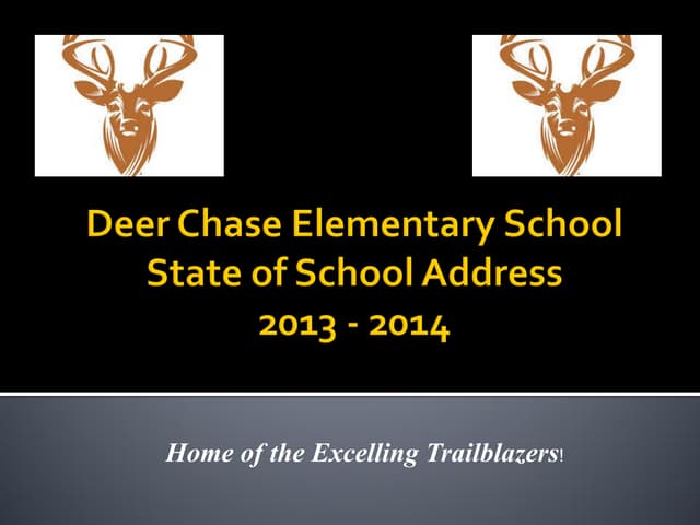 State of school address 2013