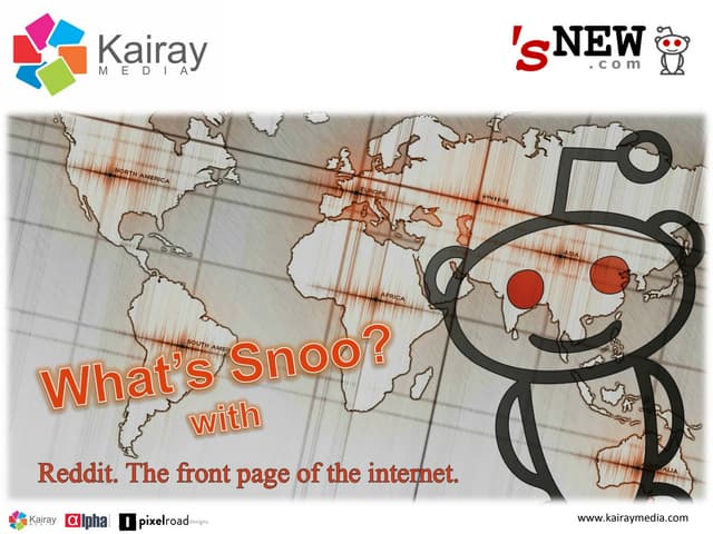 What's Snoo with Reddit - State of Search 2013