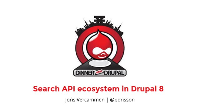 State of search | drupal dinner