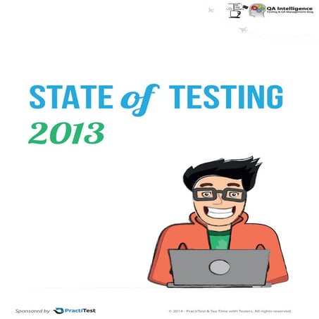State of testing survey 2013