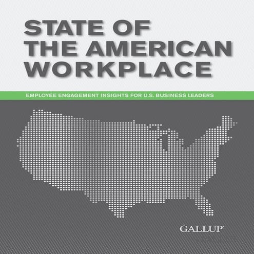 State of the american workplace report 2013 