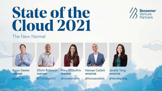 Bessemer's State of the Cloud 2021