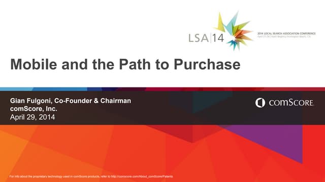 Mobile and the Path to Purchase