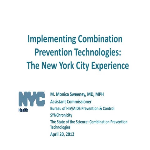 State of the science sweeny