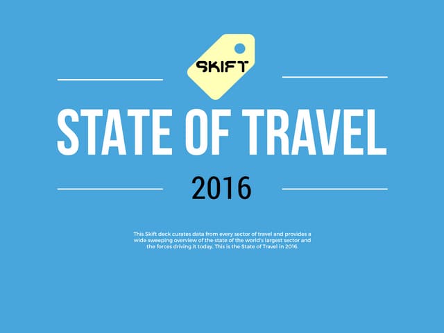 The State of Travel 2016