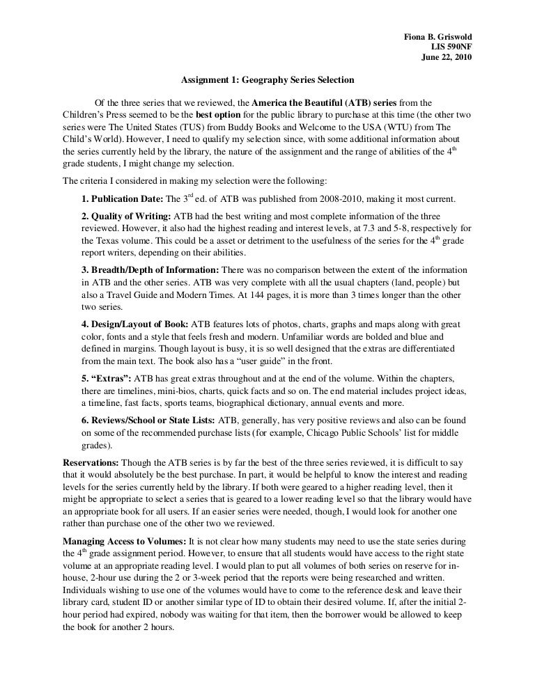 Review of Geography Series