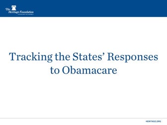 Tracking the States' Responses to Obamacare
