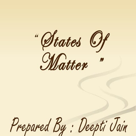 States of matter