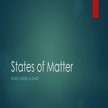 States of Matter Power Point for science.pptx