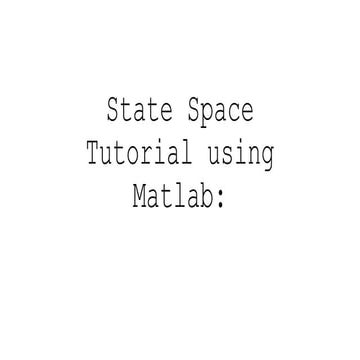 State Space Tutorial.pptxjjjjjjjjjjjjjjj | PPT