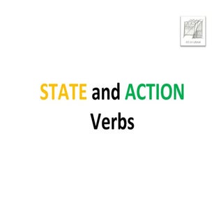State verbs