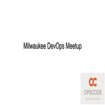 Stathy DevOps in MSP / MKE on IAC