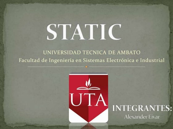 Alexander Eivar presentations