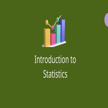 INTRODUCTION OF STATISTICS WITH A GREAT EXPLANATION | PPTX