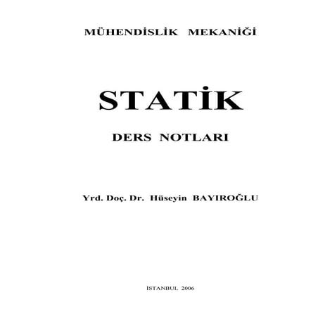 Statik kitabi