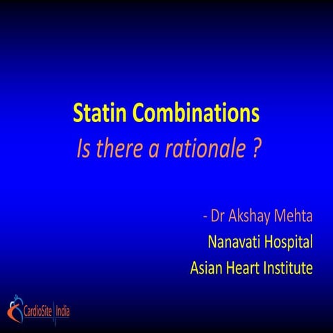 Statin combinations