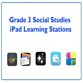 Grade 3 Social Studies: iPad Statio...