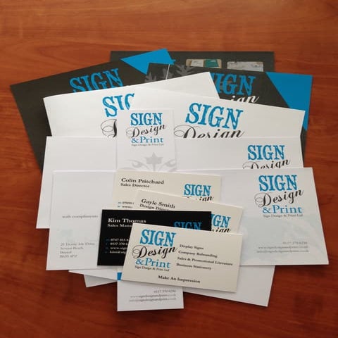 Sign design & print